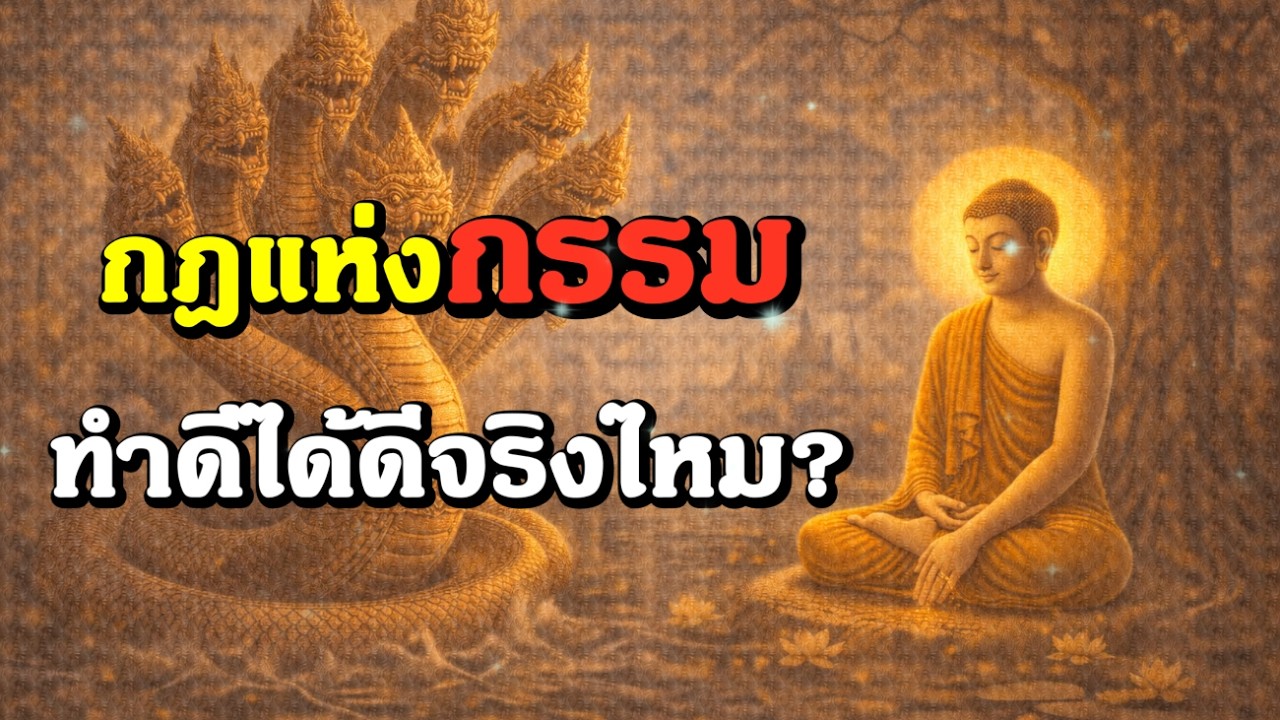 กฎแห่งกรรม ทำดีได้ดีจริงไหม? | ฟังธรรมะก่อนนอน , ฟังธรรมก่อนนอน | Ep.248