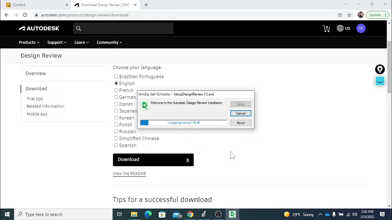 How to Download and Install Autodesk Design Review