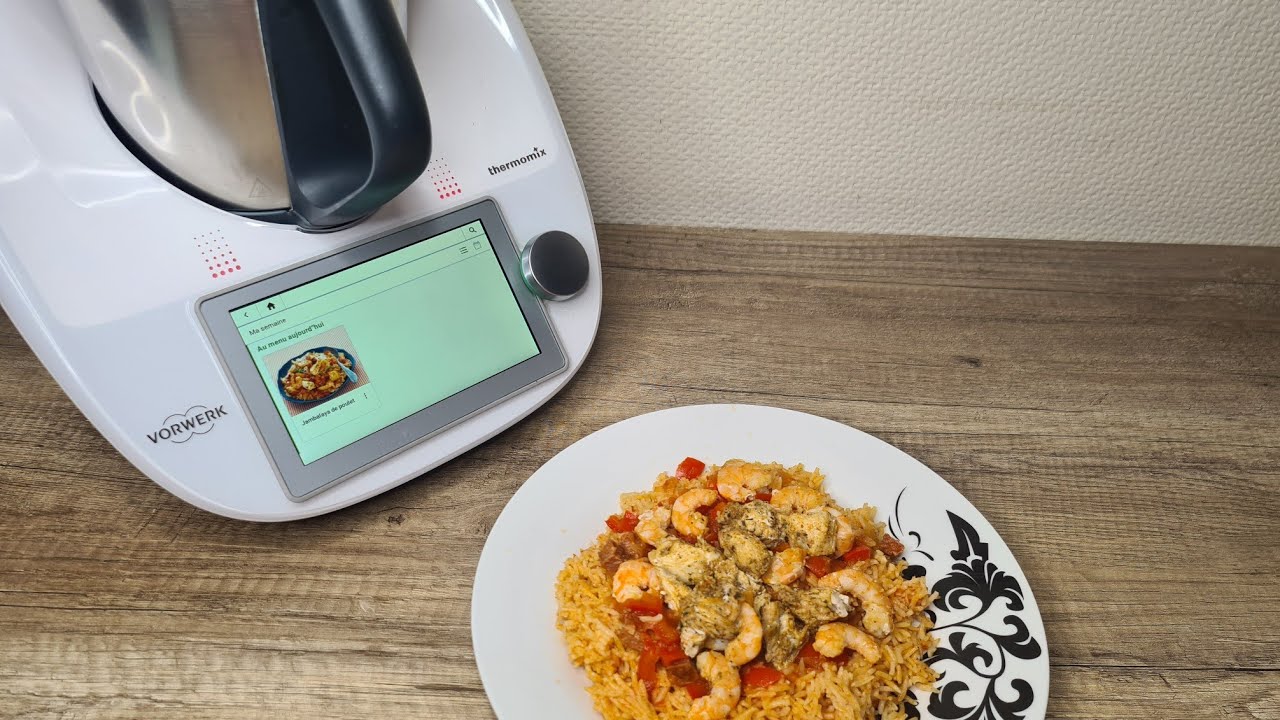 JAMBALAYA DE POULET AU THERMOMIX