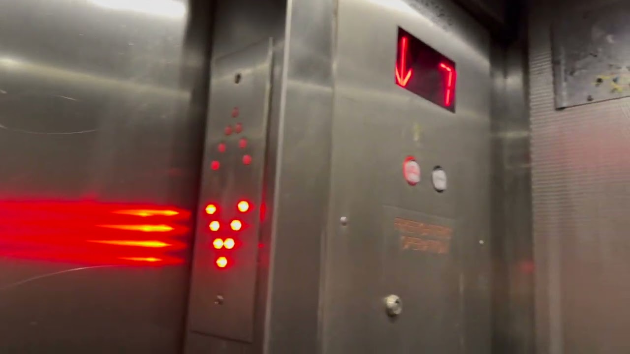 United States (mod. Capitol) Traction Elevators #3 & #4 @ Capitol Garage, Sacramento, CA