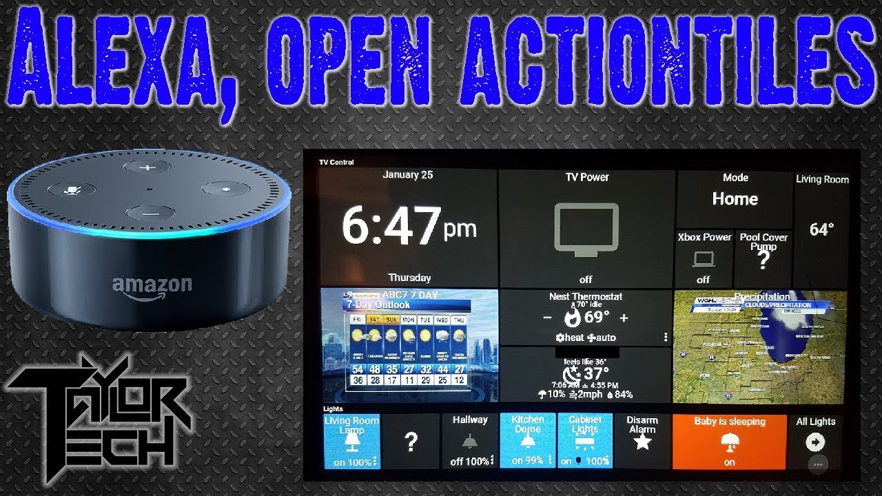 Ultimate Home Automation Tablet Setup!