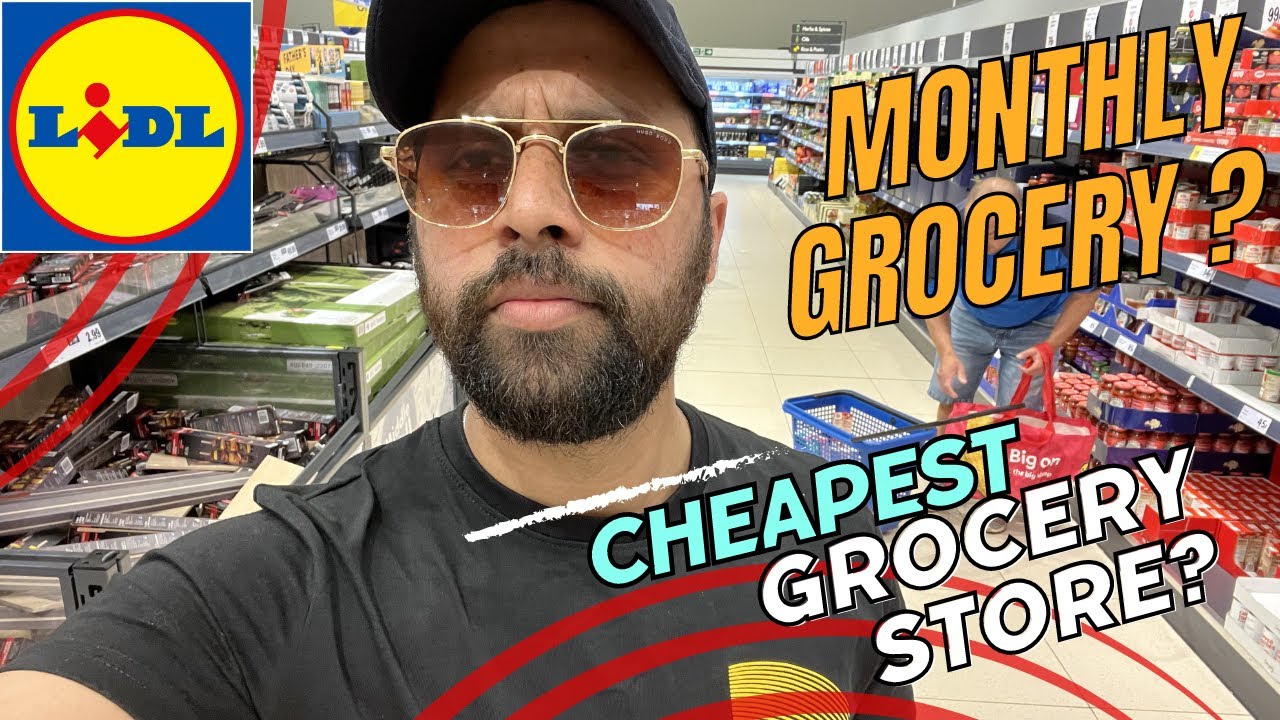 VLOG#27-Grocery in UK 🇬🇧 | LiDL Supermarket | Monthly Grocery Expense Of Students l UK