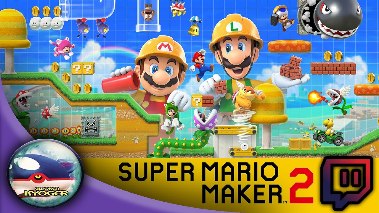 Mario Maker 2 - Expert Runs and Making a Level!