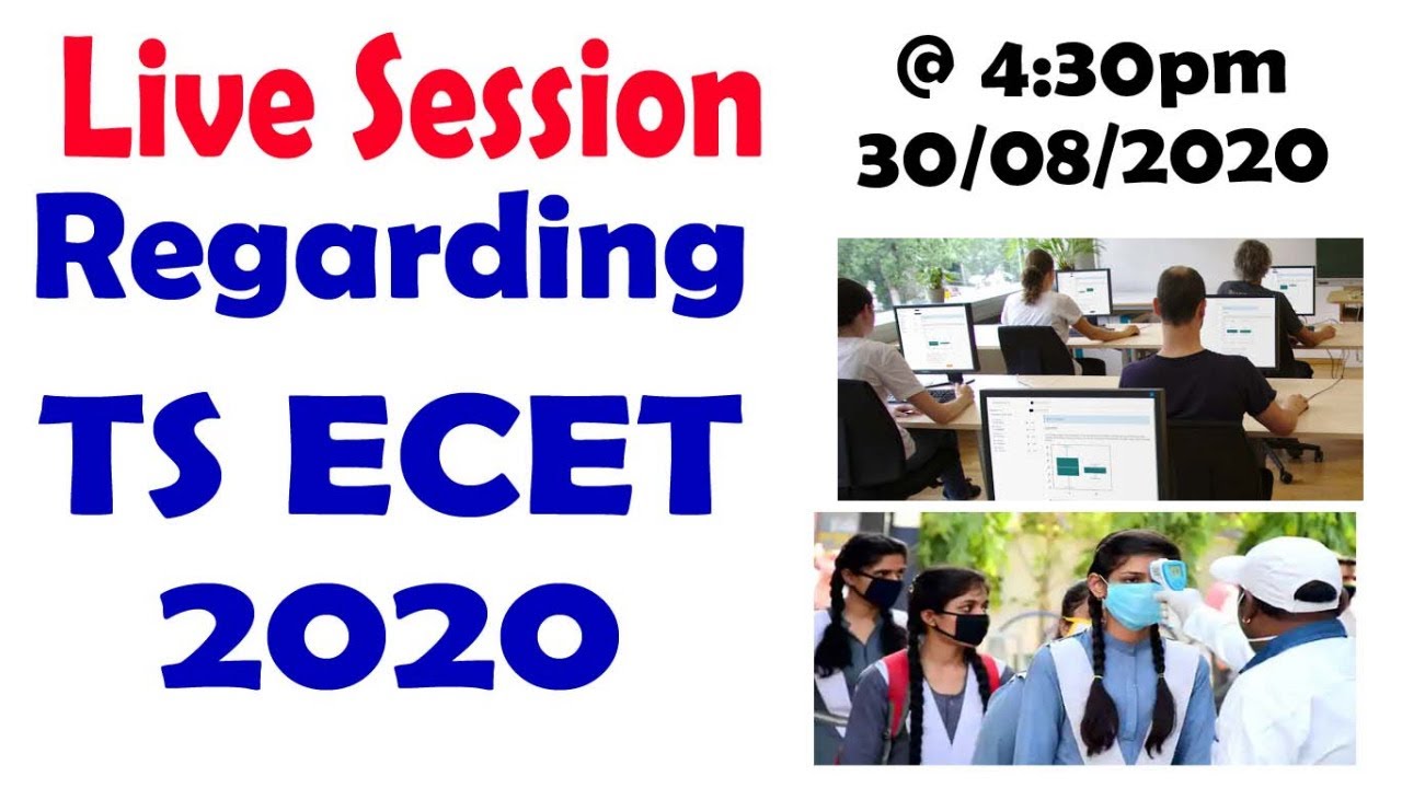 Live Session Regarding TS ECET 2020 Exam Instructions