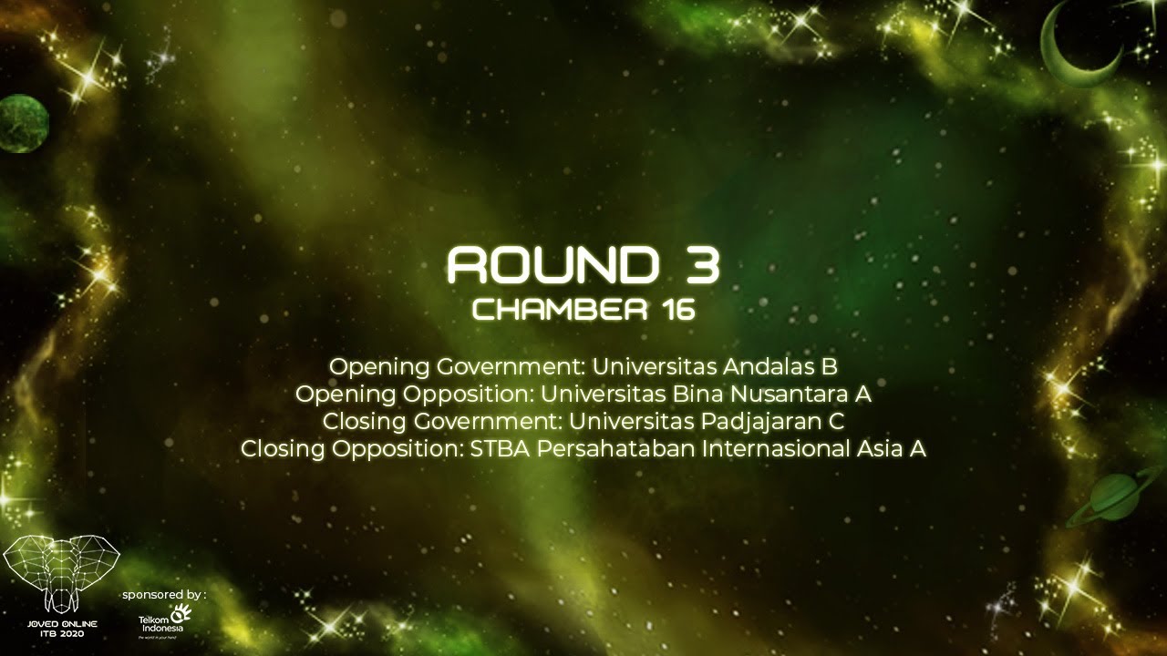 Round 3 Preliminary Rounds JOVED Online 2020