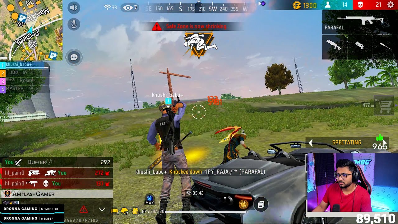 3 Hakkers In One Game 😡  - Free Fire Telugu - TEAM MBG