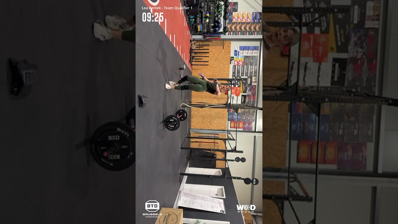 Brussels Throwdown 2026 Qualifier Athlete B