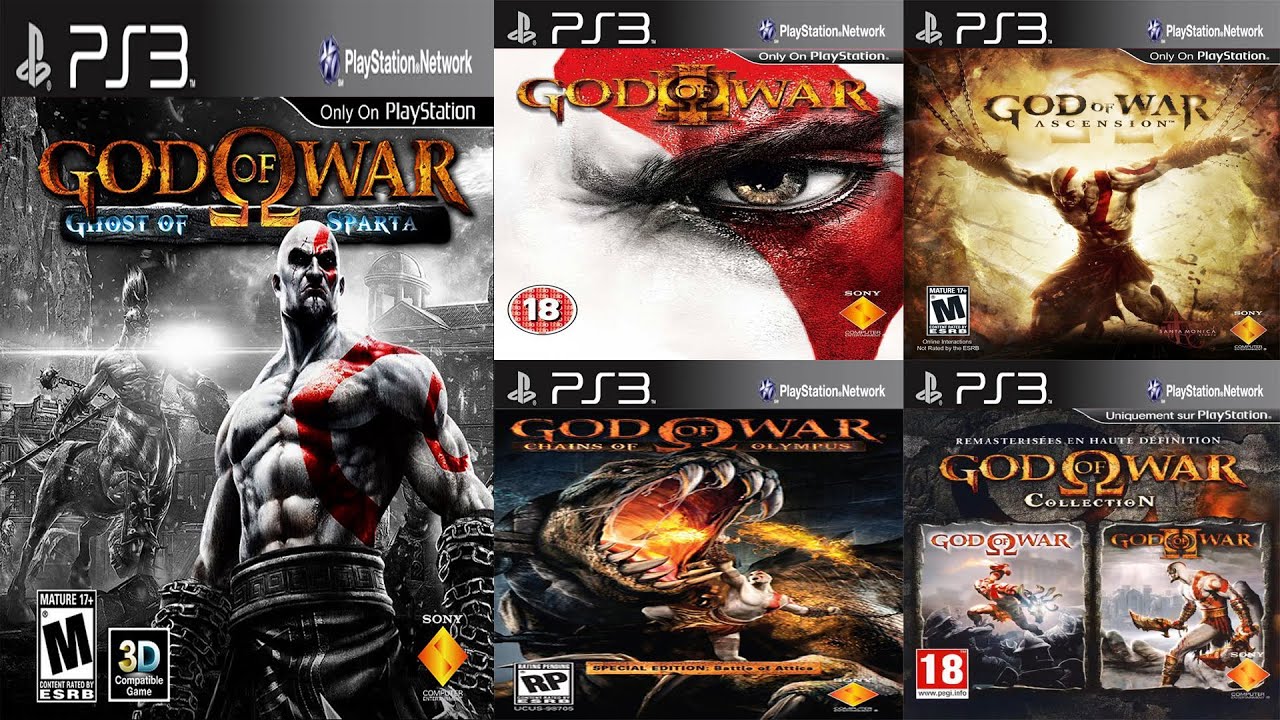 All God Of War Games On PS3 |  Playstation 3