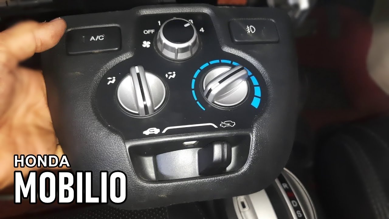 Cara lepas pasang Cover Panel kontrol AC/ HONDA MOBILIO