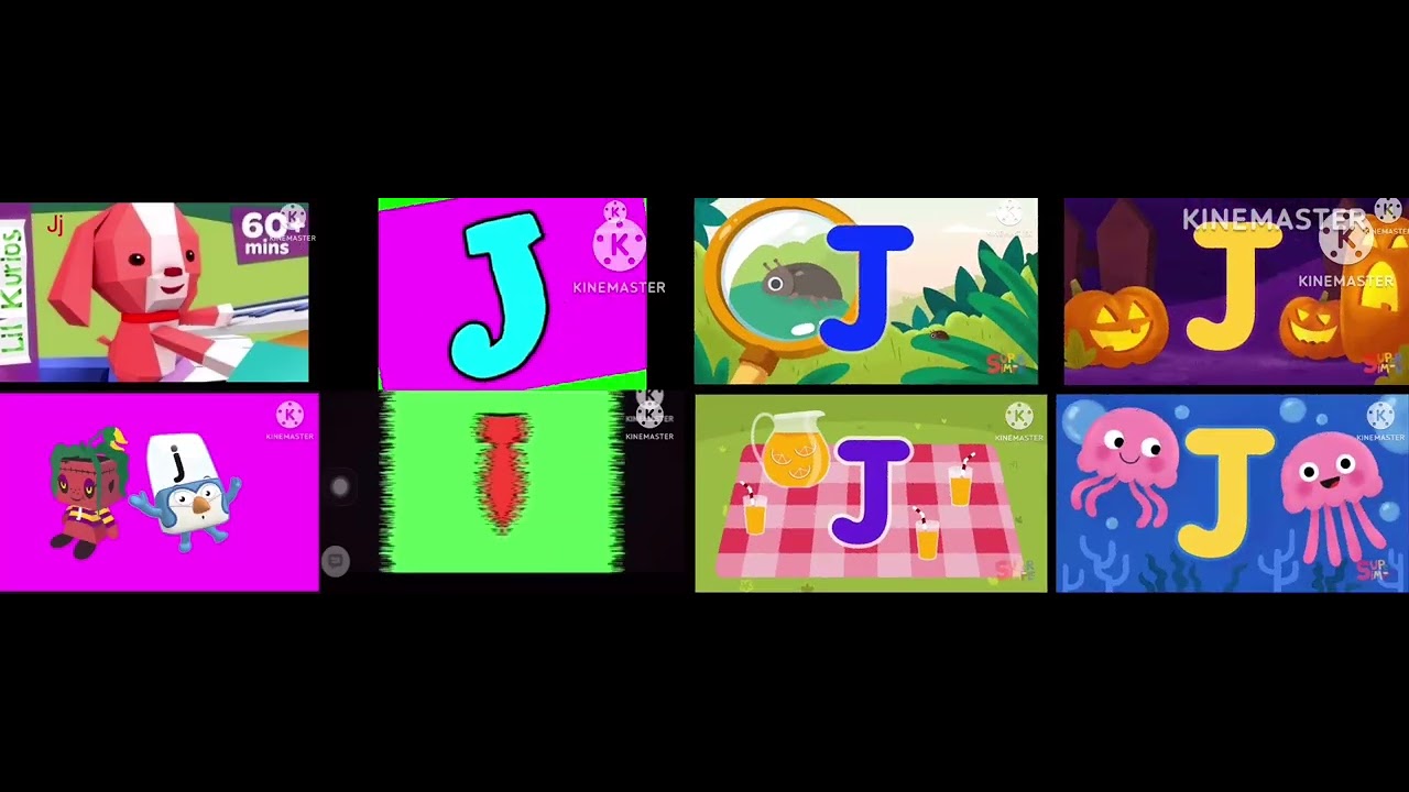 8 jazzy alphabet 