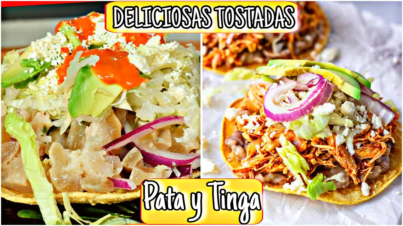 🚨DELICIOSAS TOSTADAS DE TINGA Y PATA DE RES MUY ECONOMICAS🚨ATASCATE DE SABOR CON LOS KACHETONES FOOD