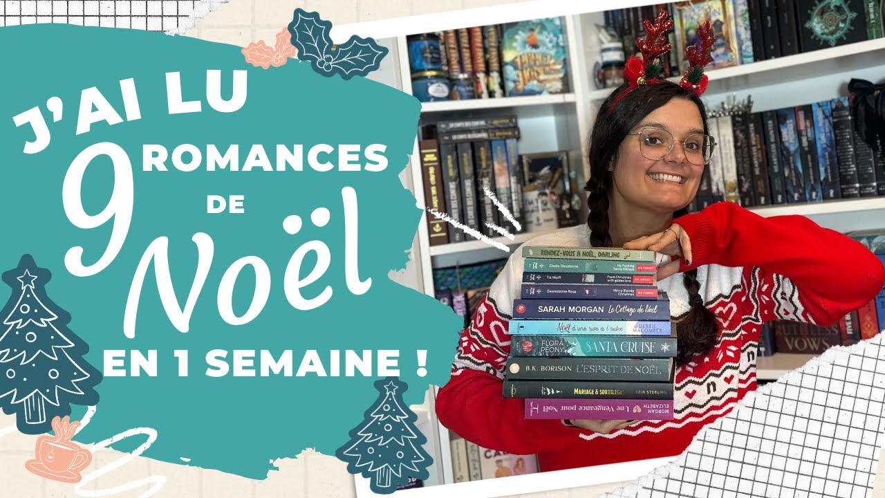 J'AI LU 9 ROMANS DE NOËL EN UNE SEMAINE ! 🎄❄️☃️🤍