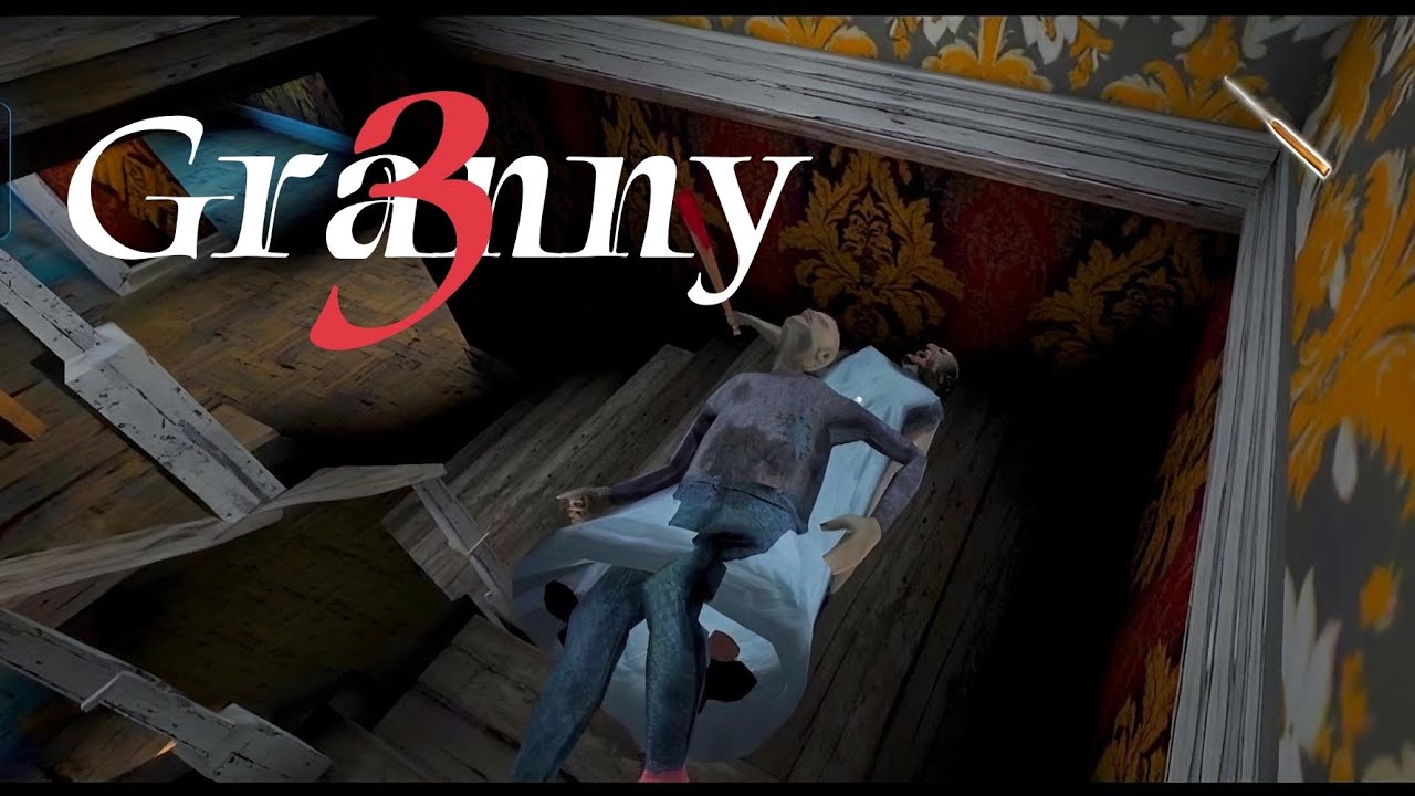 Бабка и дед наступают на нормале и изи granny 3