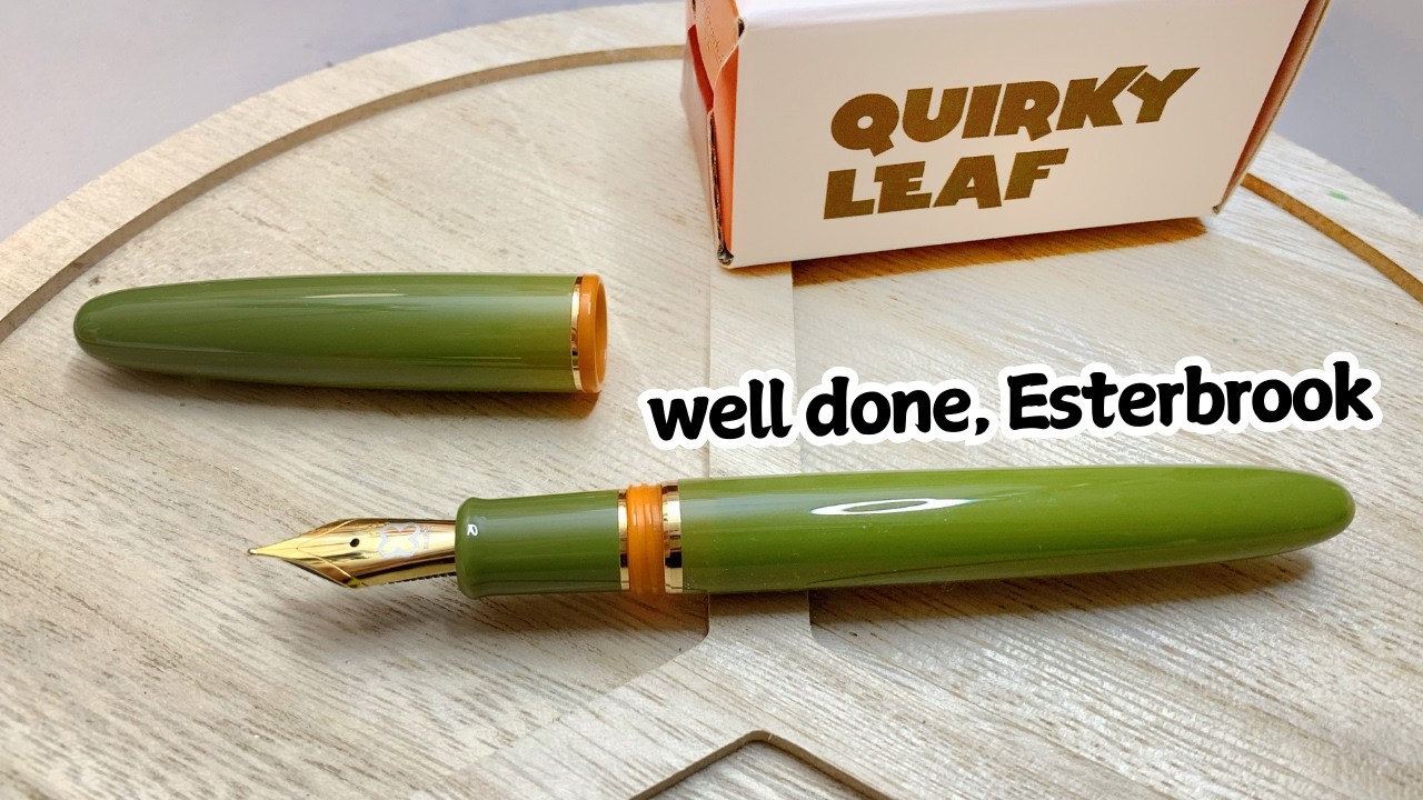 Esterbrook Estie Quirky Leaf (Back to the Land) - New Pen Day!
