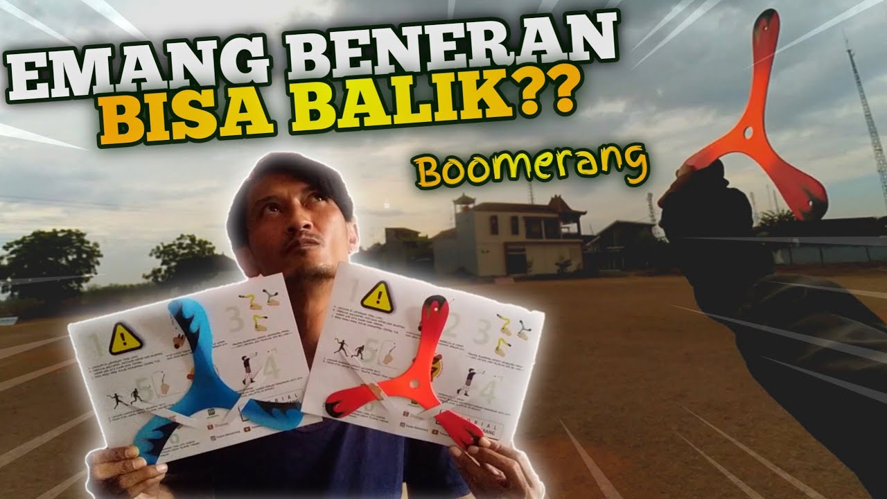 Main Boomerang dilempar bisa balik lagi!!!Review Boomerang