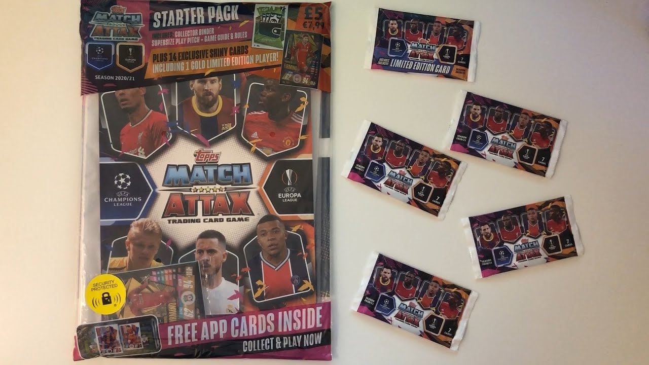 [ASMR] Match Attax Pack Opening!