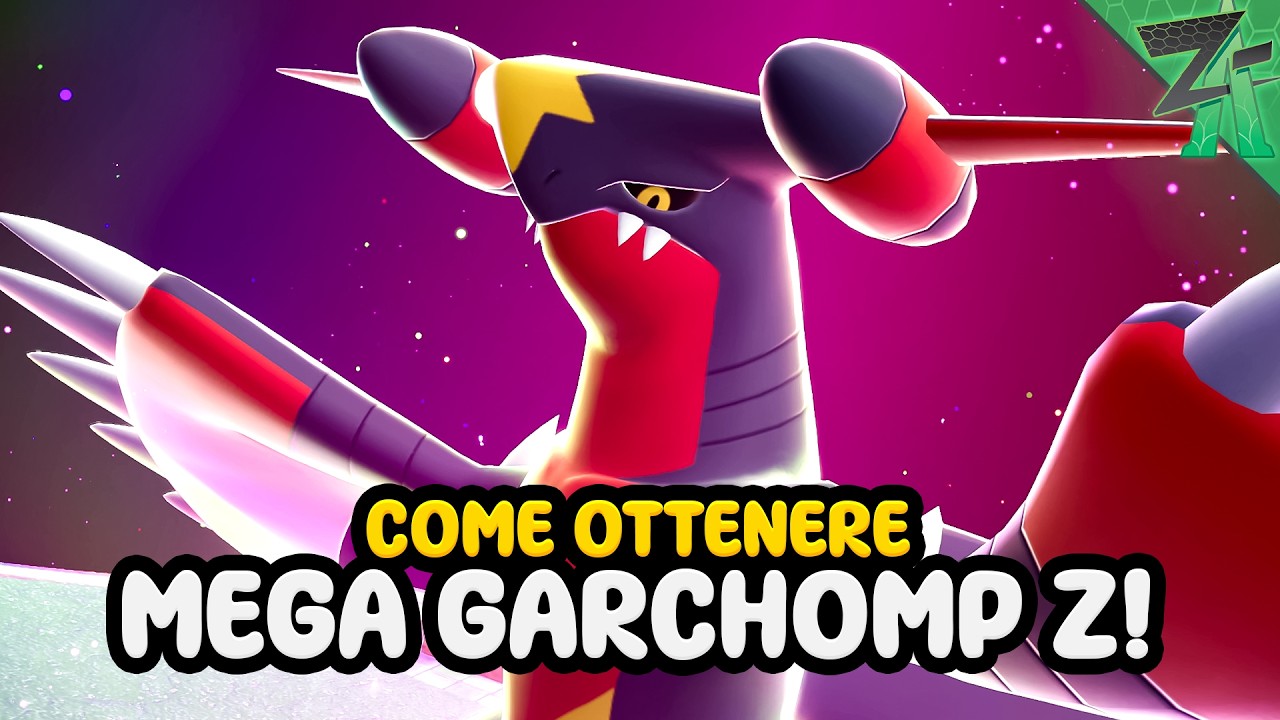 COME OTTENERE MEGA GARCHOMP Z! - Guida Leggende Pokemon Z-A DLC MEGADIMENSIONE
