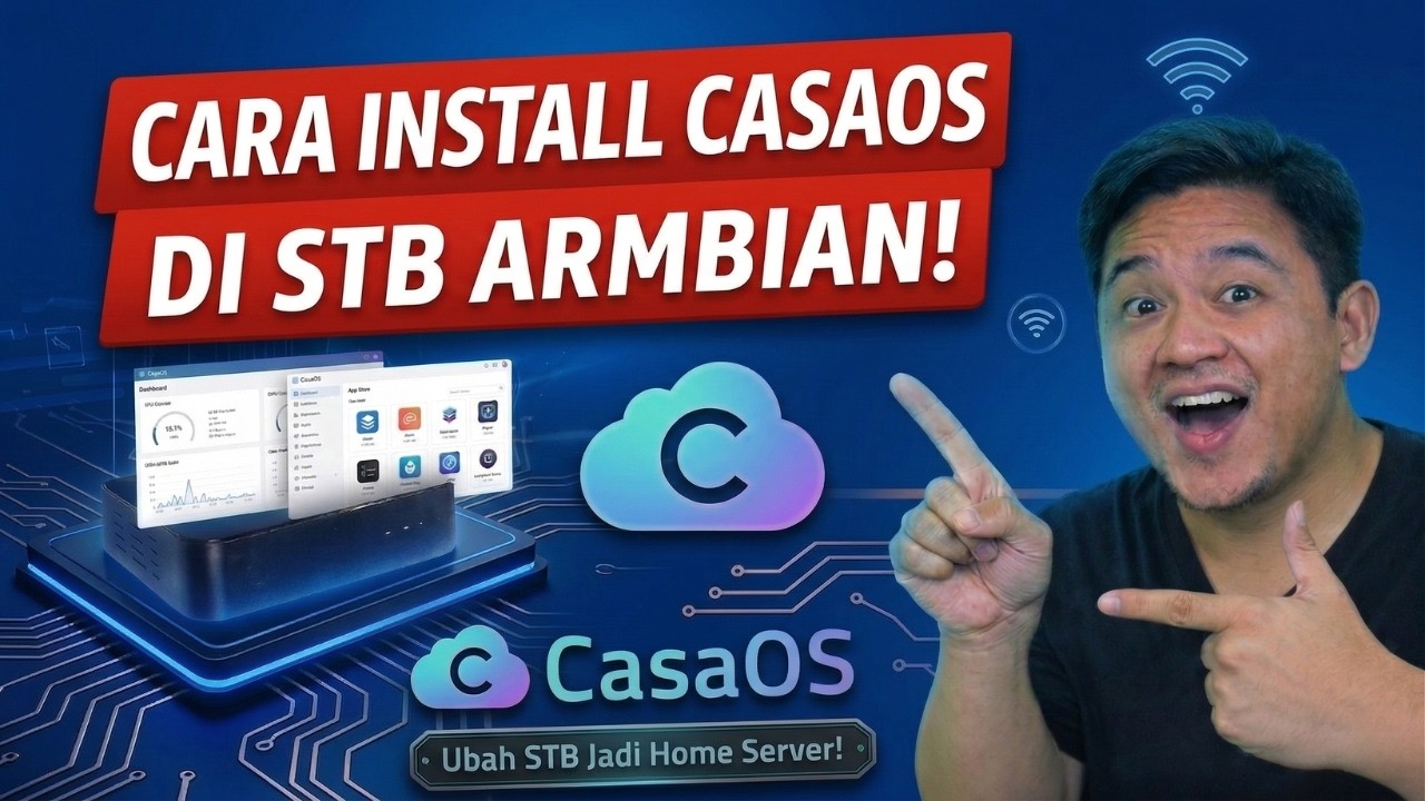 Cara Install CasaOS di STB HG680P dan B860H | Mudah dan Cepat