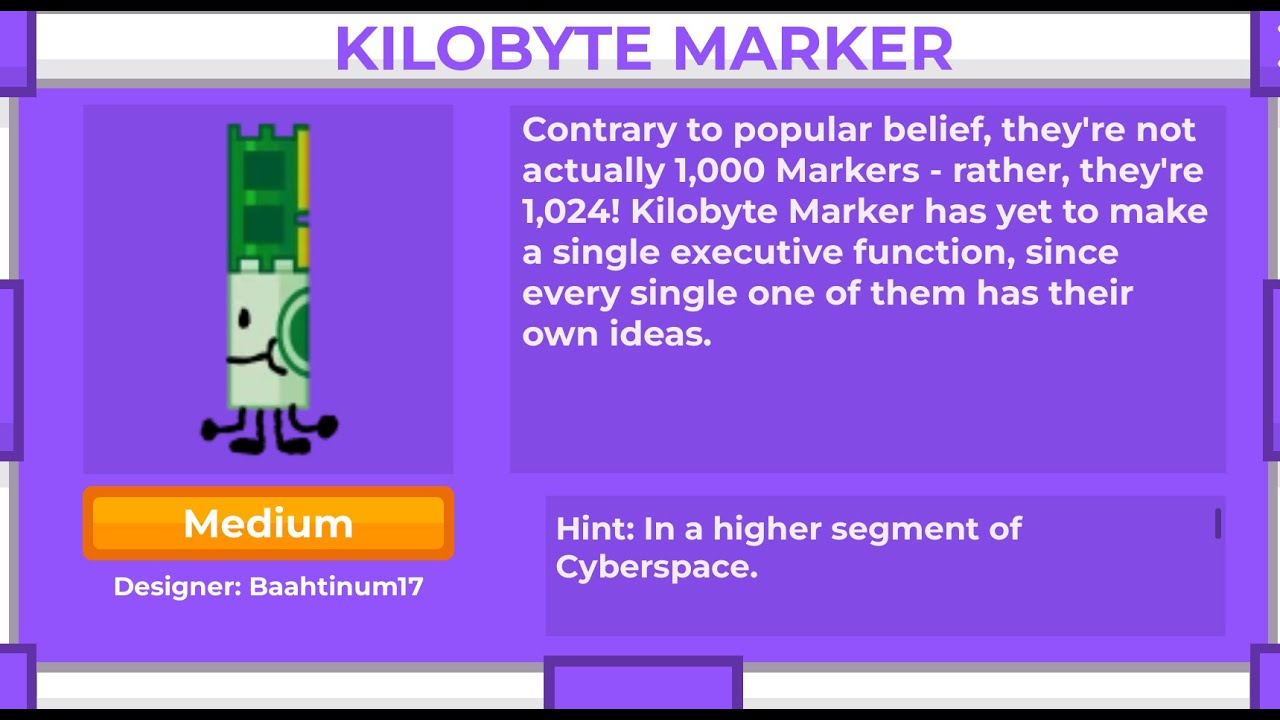 How to get Kilobyte Marker (SCENTED REVERIE [CHECK DESC]) - Find The Markers