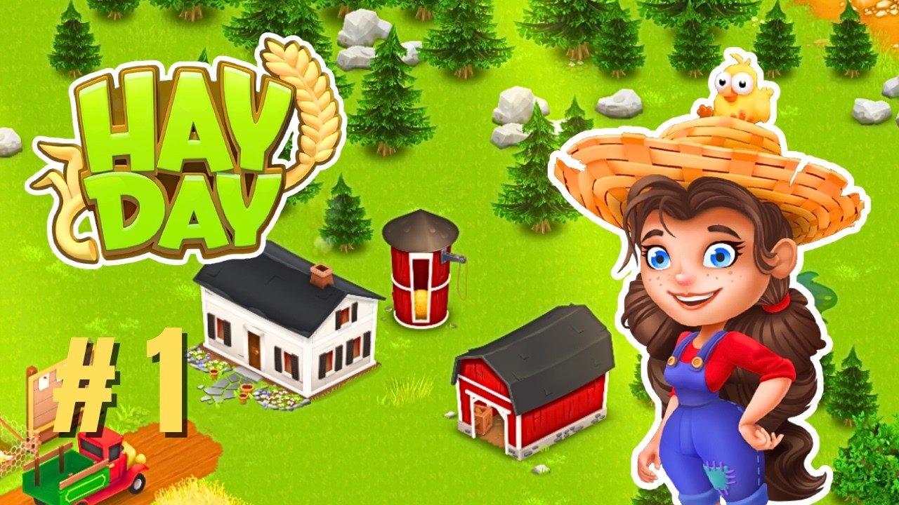 Hay Day Gameplay | Level 1 to 9 🧡