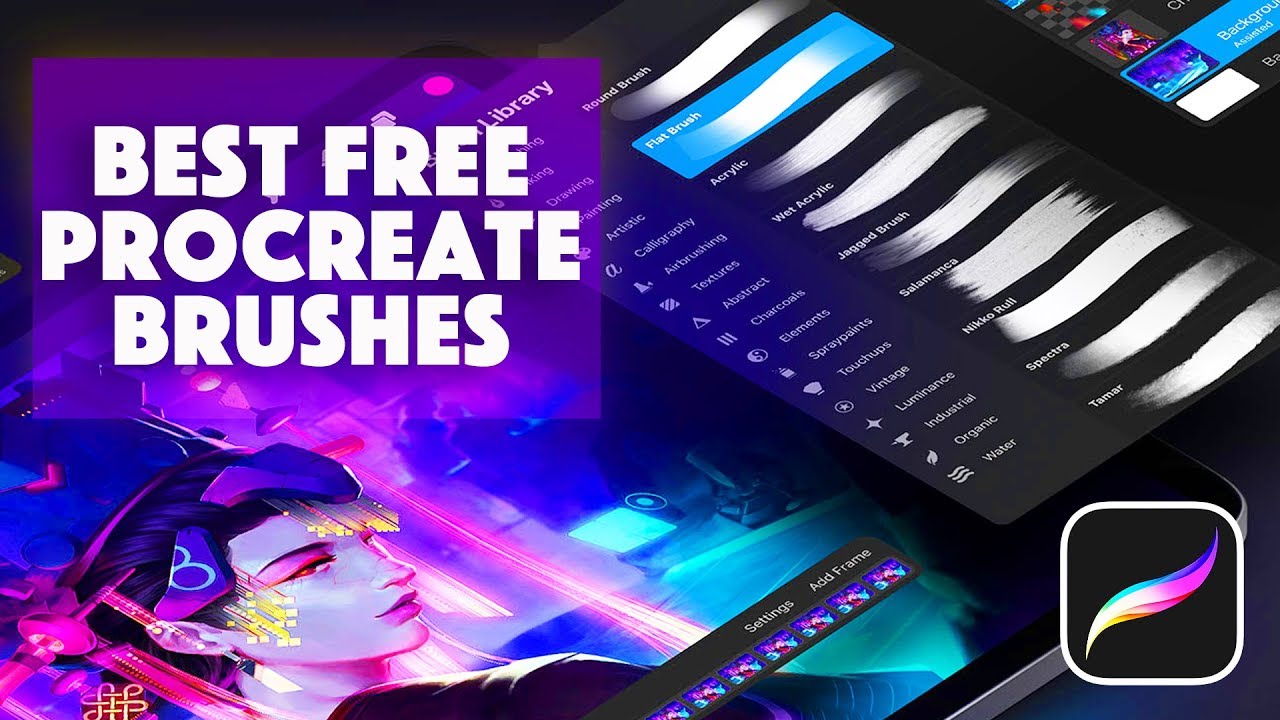 Best FREE Procreate Brushes You Can Download Instantly 🖌✏️