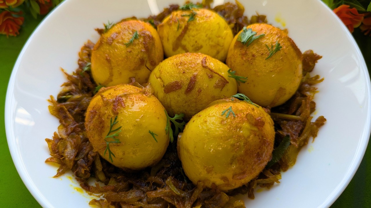 ডিমের দোপেয়াজা (সেহরিতে খাওয়ার জন্য) || Egg Dopeyja