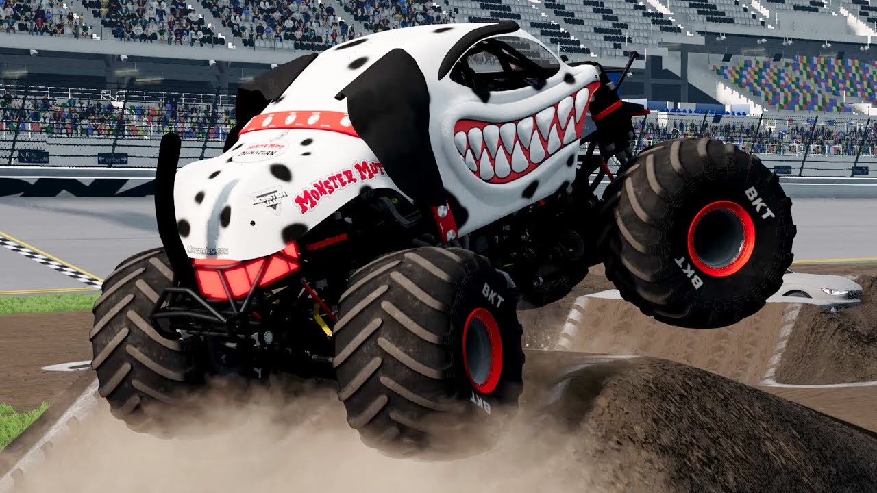 20 Truck Custom Daytona 2025 Freestyle - BeamNG.Drive Monster Jam