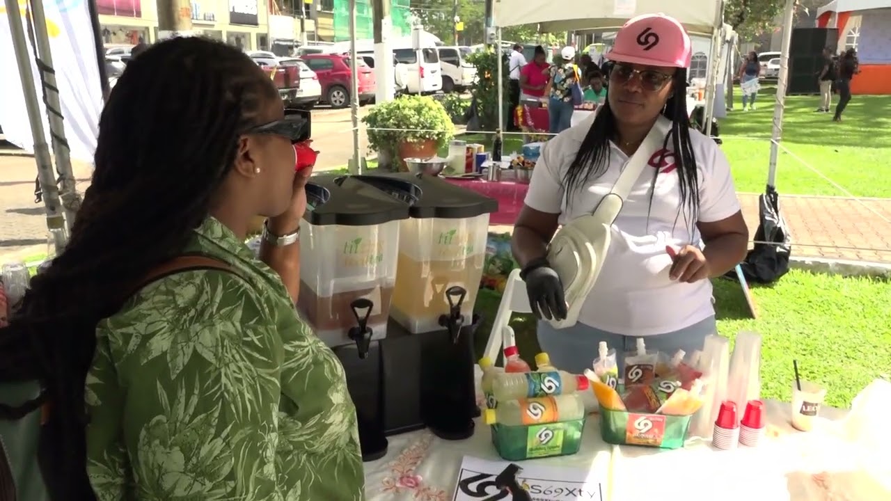 YOUTH ECONOMY AGENCY MARKETPLACE ELECTRIFIES DEREK WALCOTT SQUARE