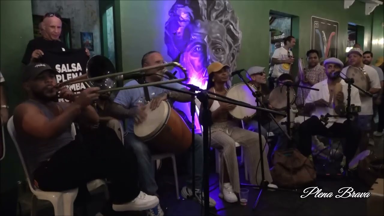 Saquen los Panderos - Jomar Santana Lunes de Plena Tito Matos 