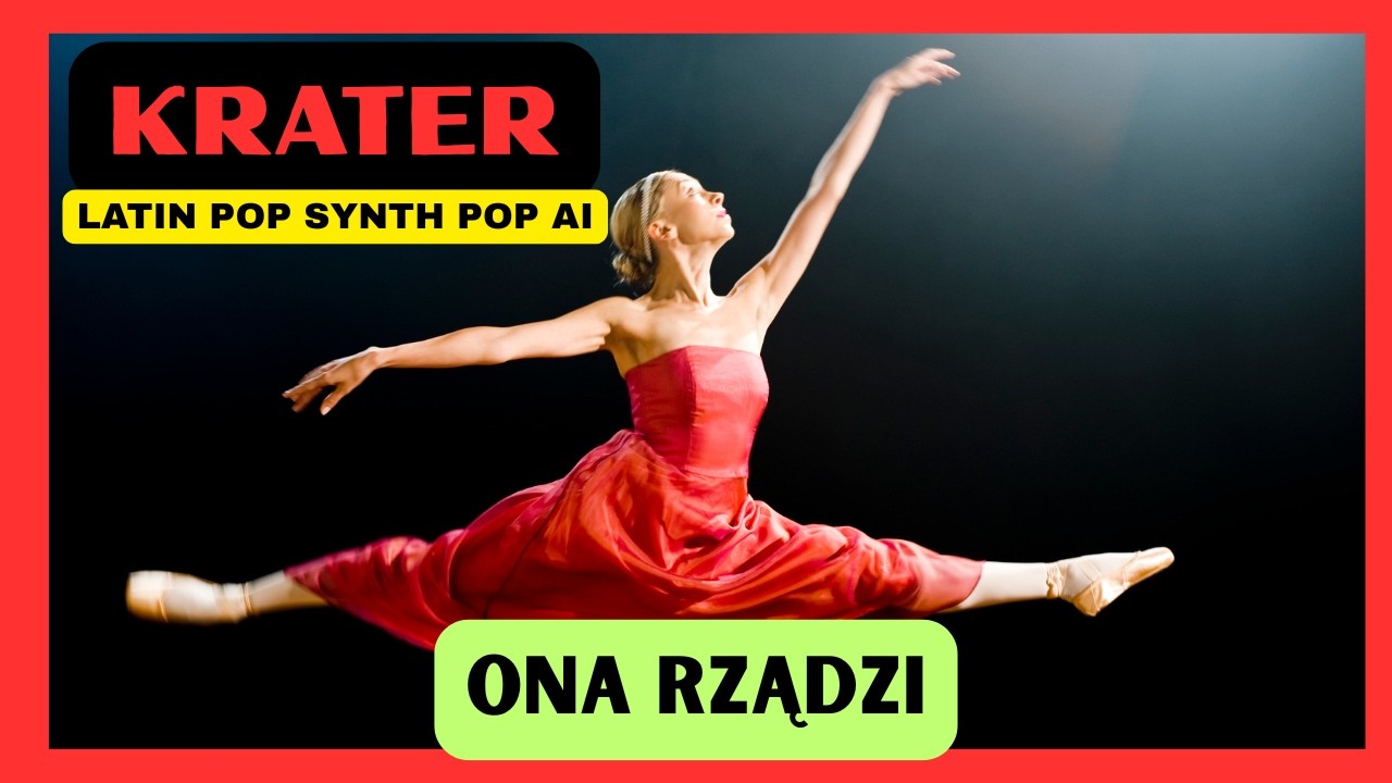 Krater- Ona rządzi (Official Video) Disco Synth Latin Pop AI