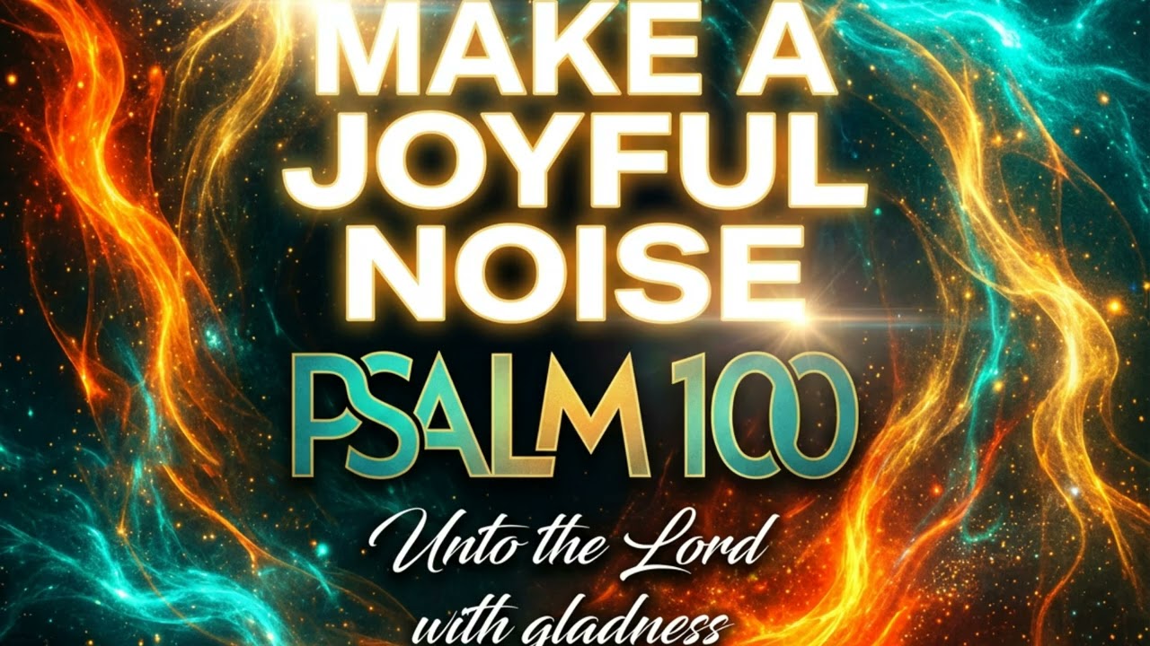 When Life Drains Your Gratitude 🙏 Psalm 100 KJV | Scripture in Song