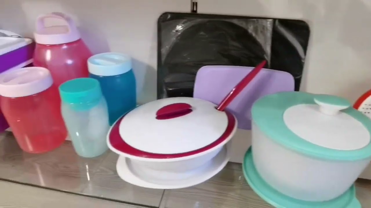 основные группы изделий Tupperware.