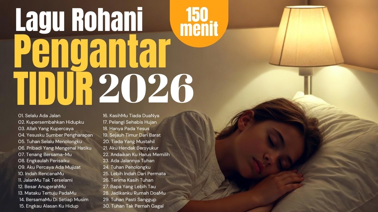 Lagu Mazmur Rohani Pengantar Tidur #laguRohani #saatTeduh #laguKristen #mazmur