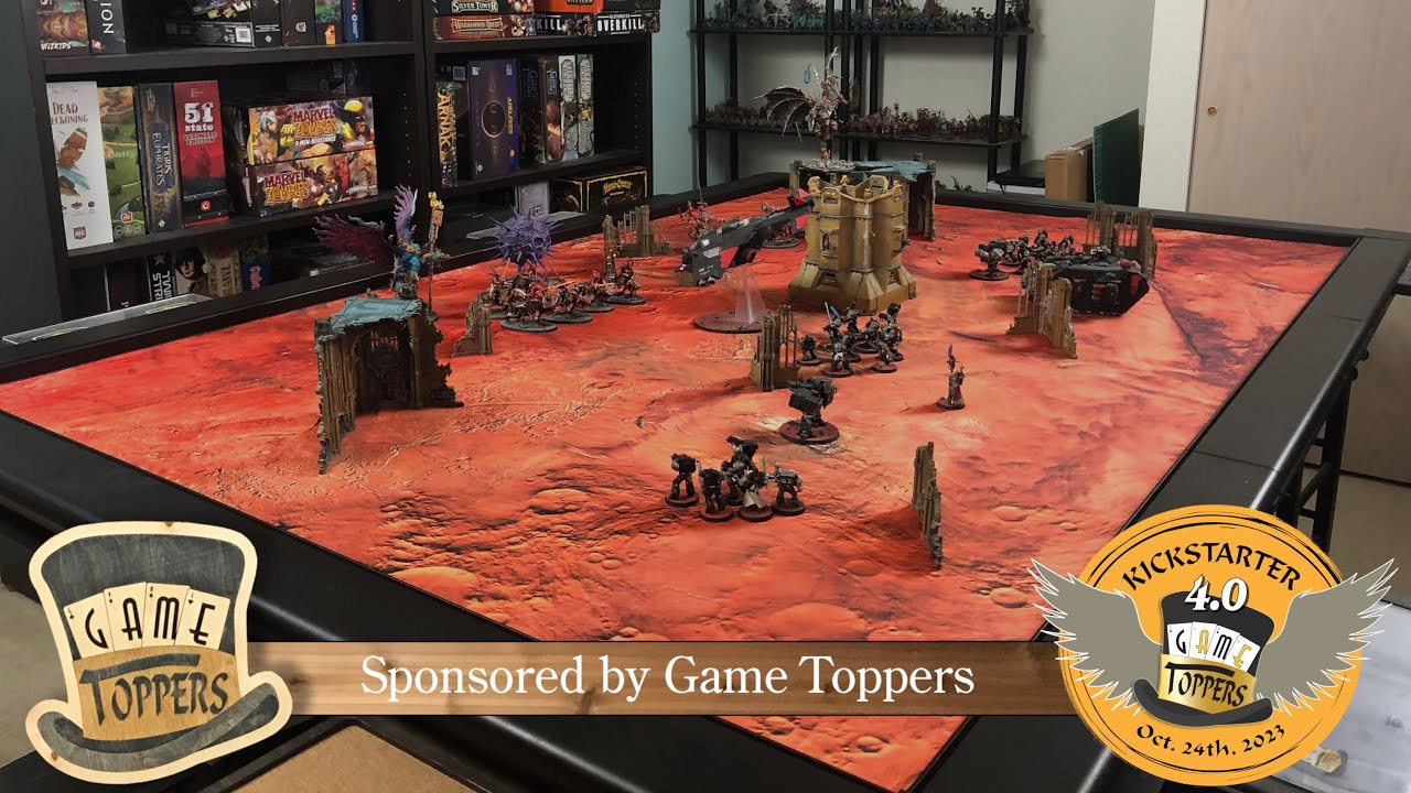 The Best Home Miniature Gaming Table (Upgraded) - Game Topper's Mycroft