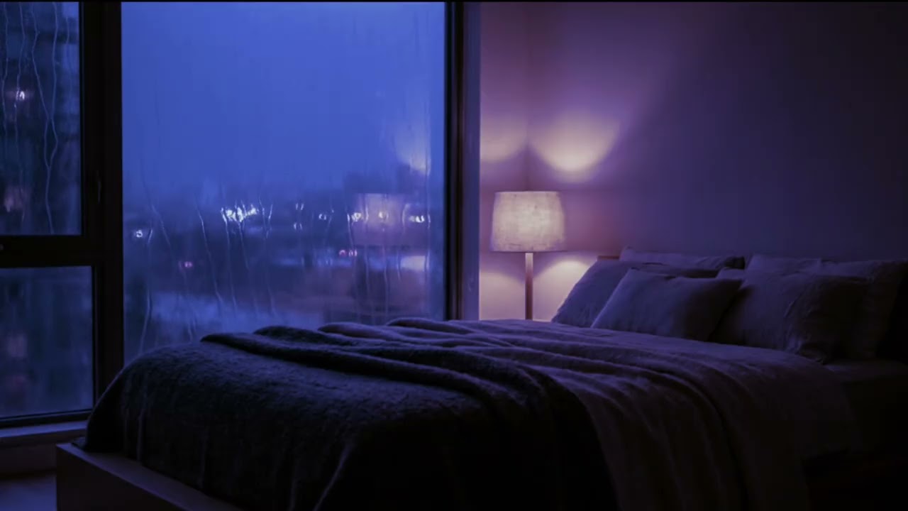 Fall Asleep Fast with Gentle Rain Sounds (No Thunder)