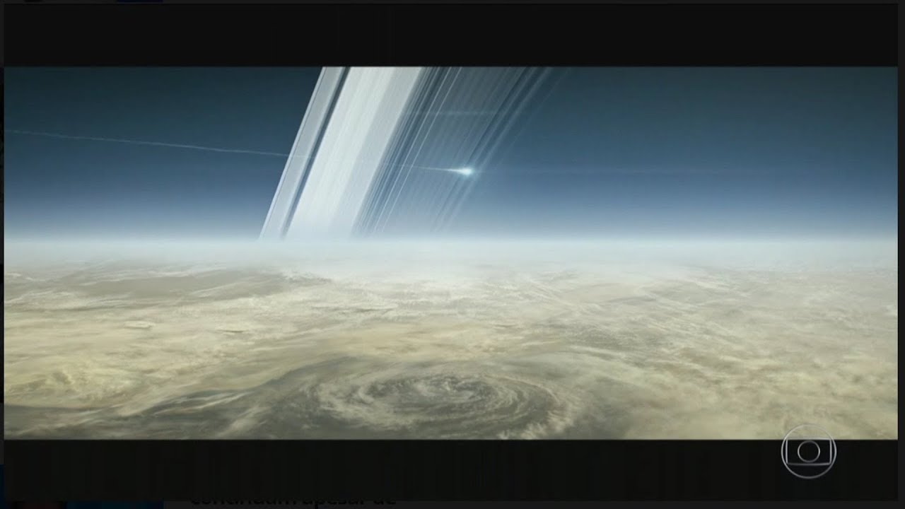 Assista o &uacute;ltimo v&iacute;deo da sonda Cassini antes de se desintegrar na atmosfera de Saturno