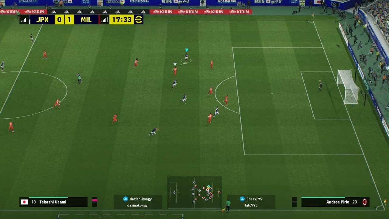 eFootball_2026 Japan vs AC Milan