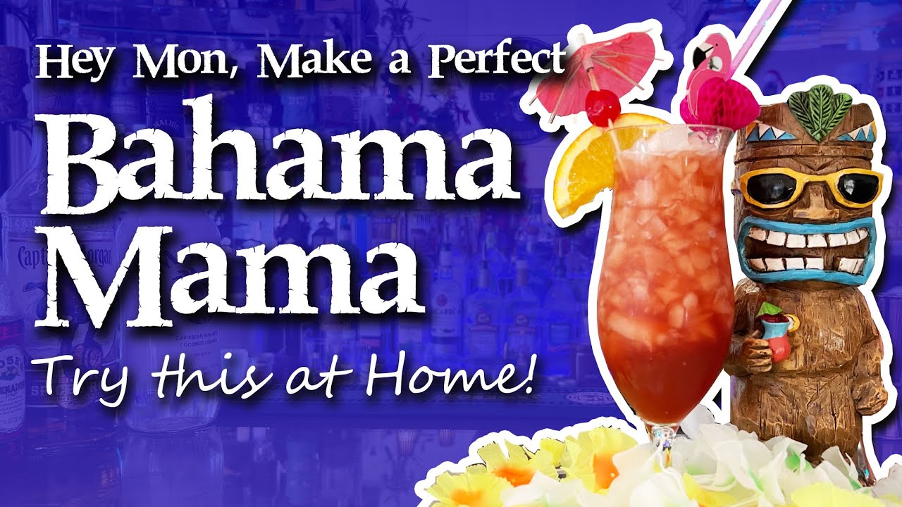 🍹🏝️ Hey Mon, Make the Perfect Bahama Mama Cocktail! 🏝️🍹