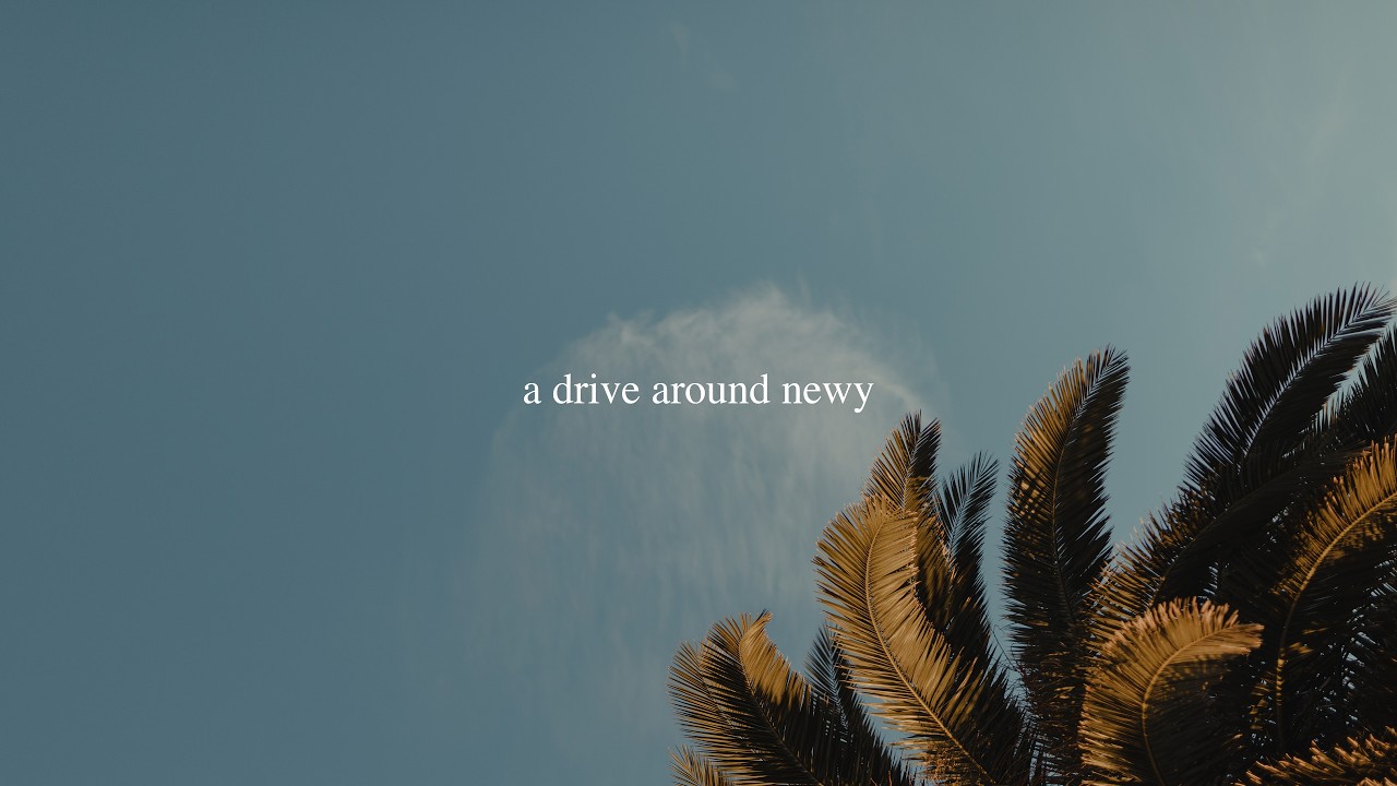 a drive around newy