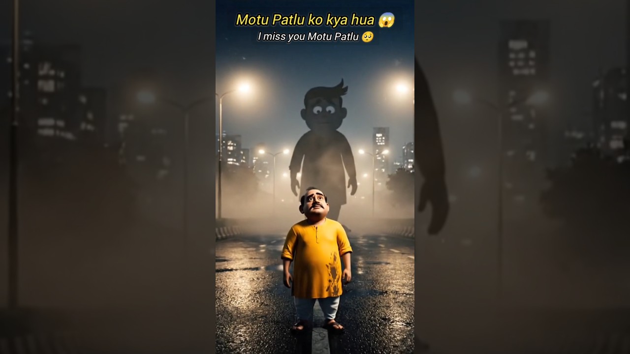 Motu Patlu Sad - Motu Patlu All Characters In Real Life 