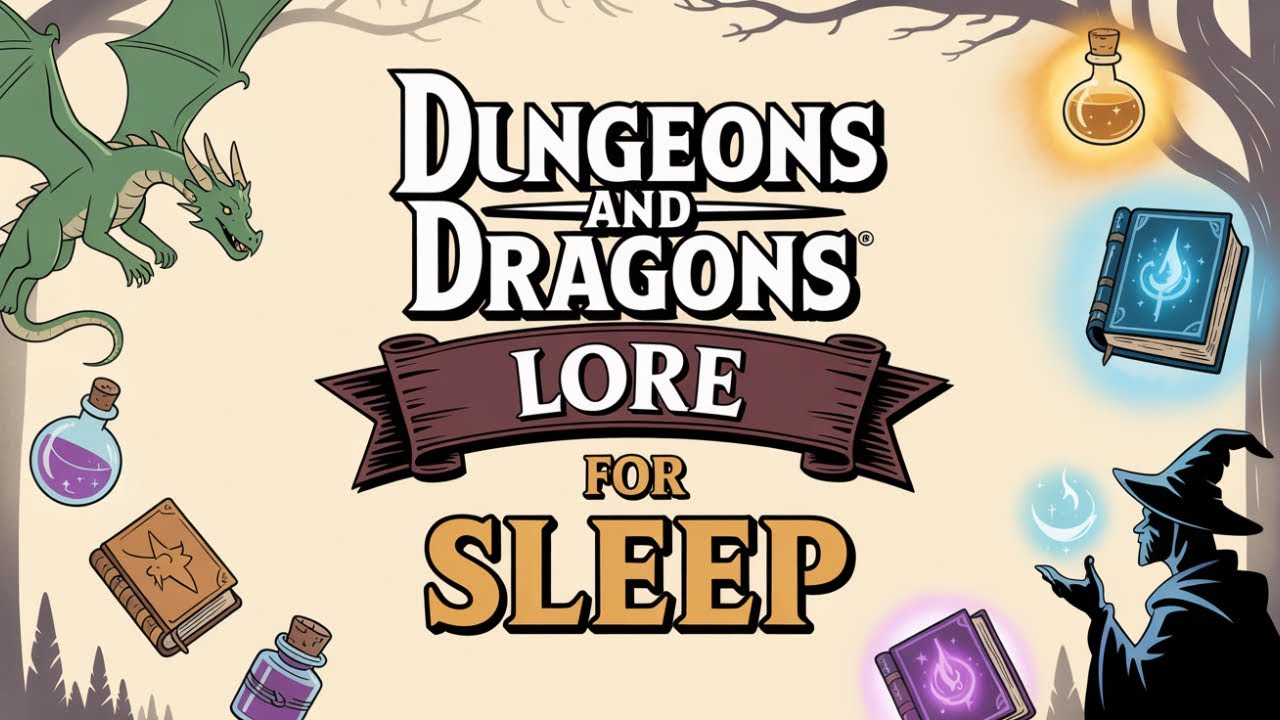Boring D&D Lore for Sleep | Gentle Storytelling & Ambient Sounds (8 HOURS) The Tomb of Annihilation