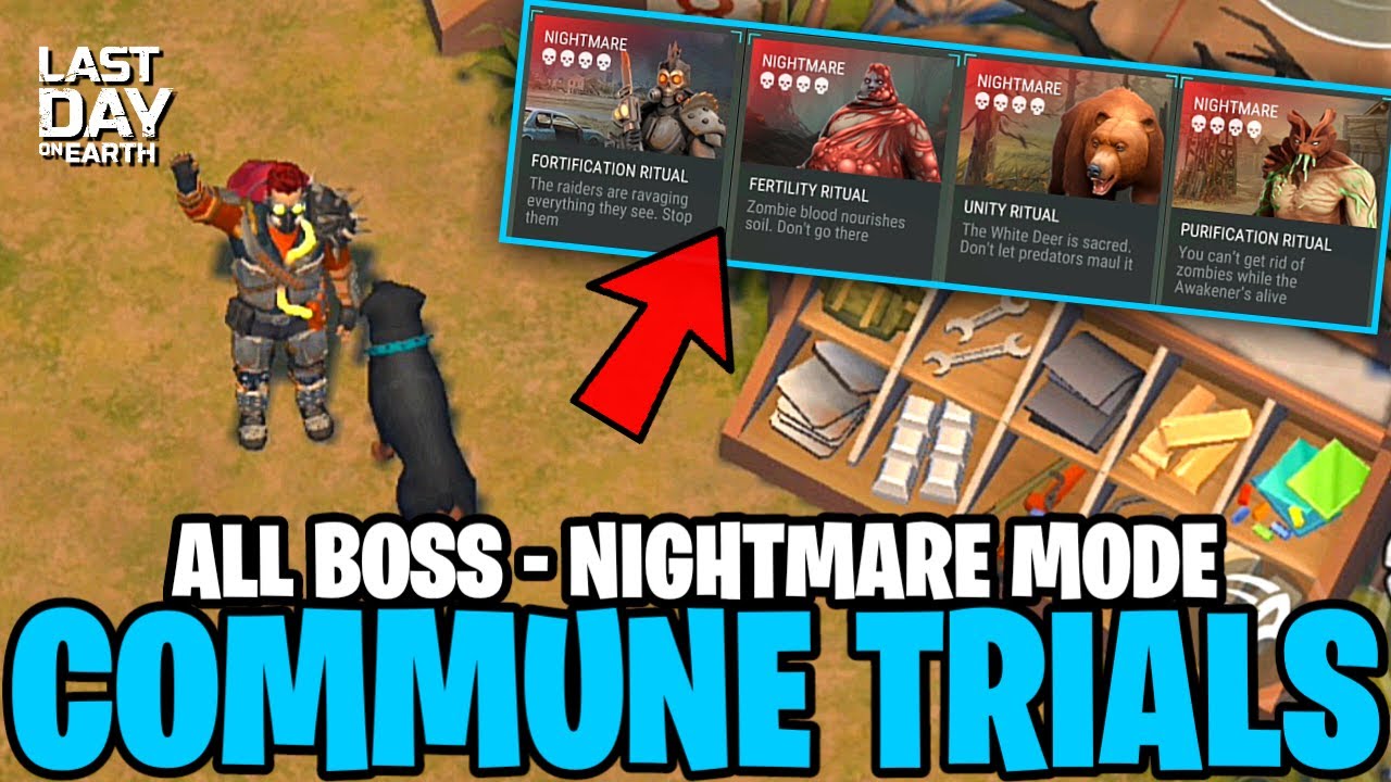FIGHT ALL BOSSES IN COMMUNE TRIALS EVENT! EASILY NIGHTMARE MODE - Last Day on Earth: Survival