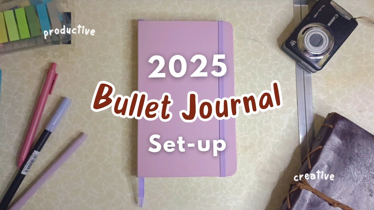 My 2025 Bullet Journal Set-Up | Plan With Me | Journaling Indonesia