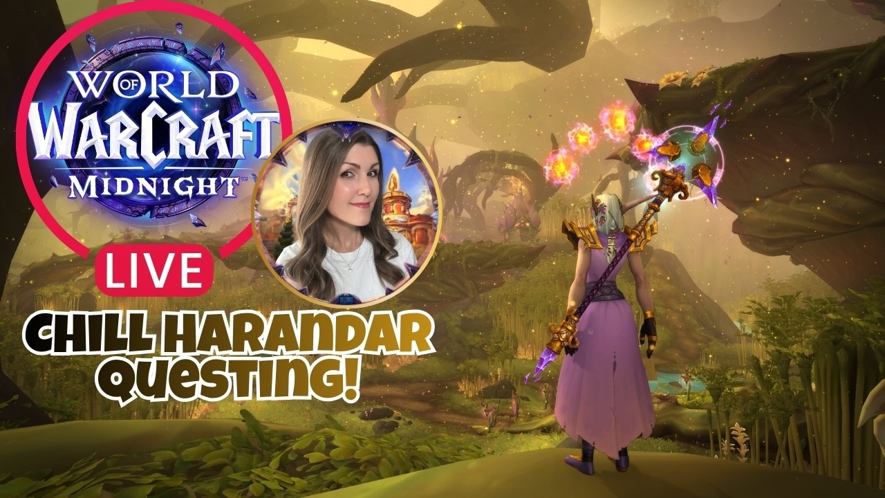 [STREAM REPLAY] This Zone is STUNNING!! Chill Harandar Questing!