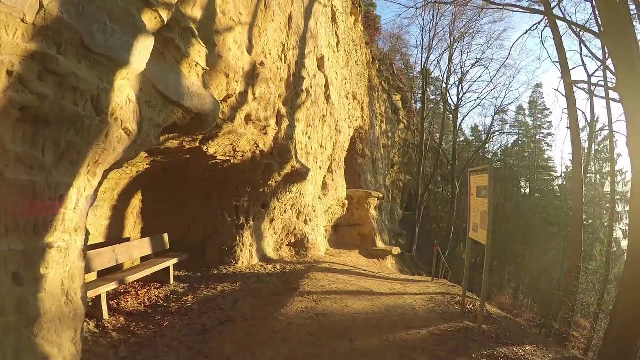 STREET VIEW: Die Heidenhöhlen in Zizenhausen bei Stockach in GERMANY