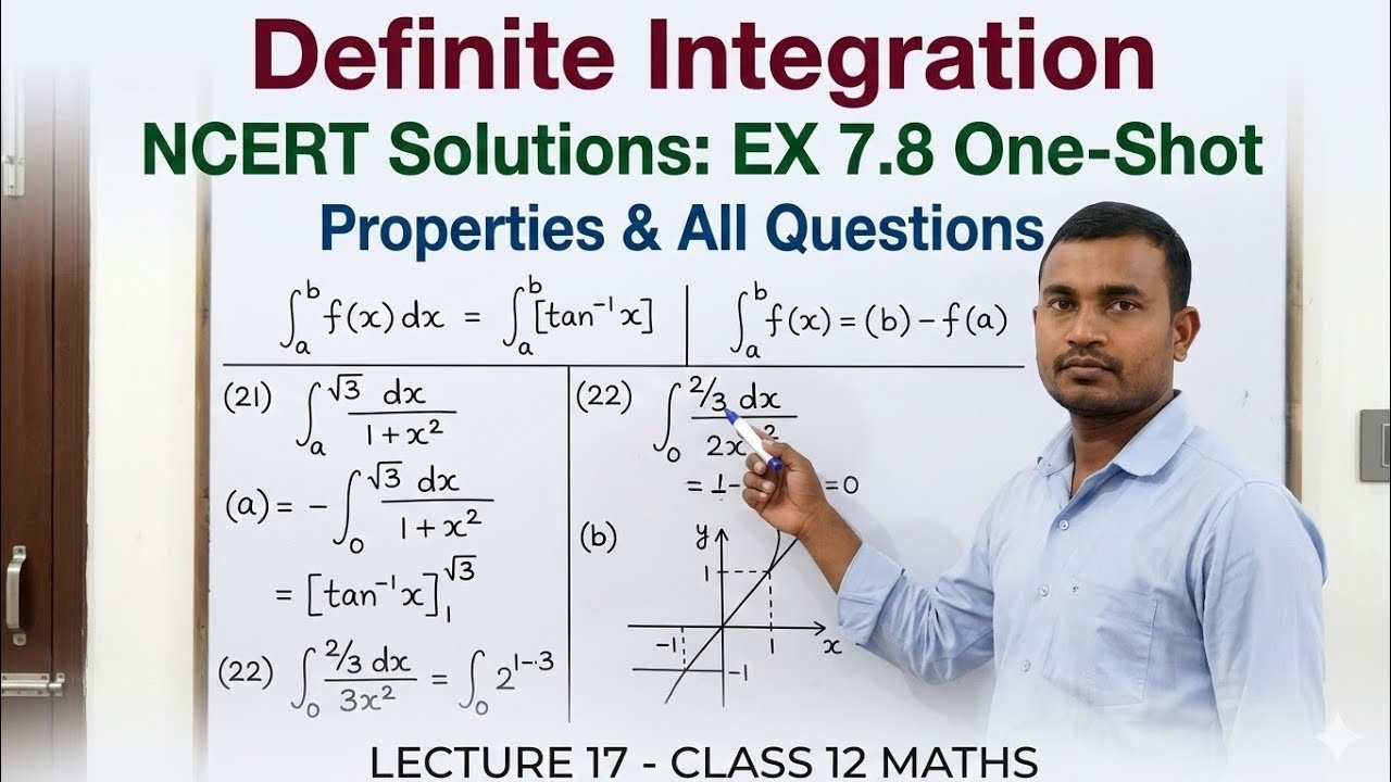 Definite Integration Ex 7.8 One Shot | NCERT Solutions Class 12 Maths |CBSE 26|