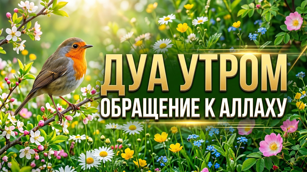 🕋УТРЕННЯЯ МОЛЬБА К АЛЛАХУ, ДУА УТРОМ 🤲