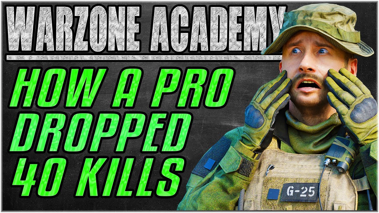 40 KILLS BY ONE PLAYER?! Breaking Down The Tactics & Strategies Of A Pro Player! [Warzone Academy]