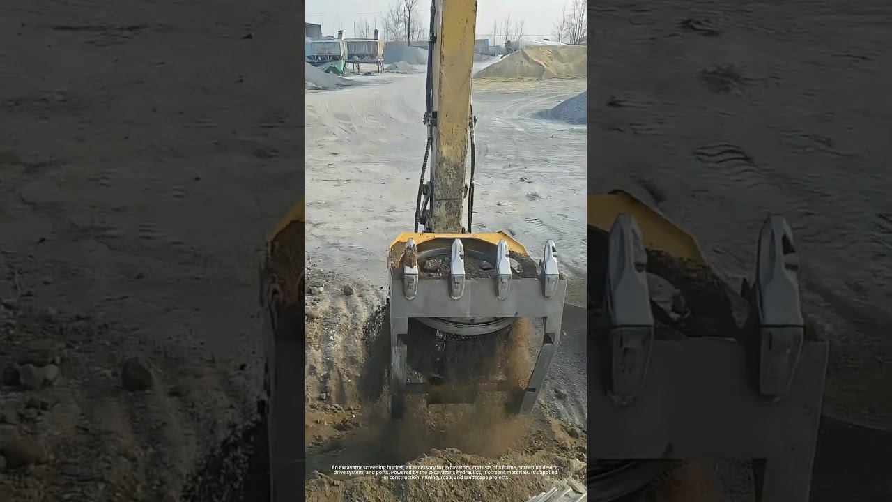 Excavator Screening Bucket for Construction, Mining & More