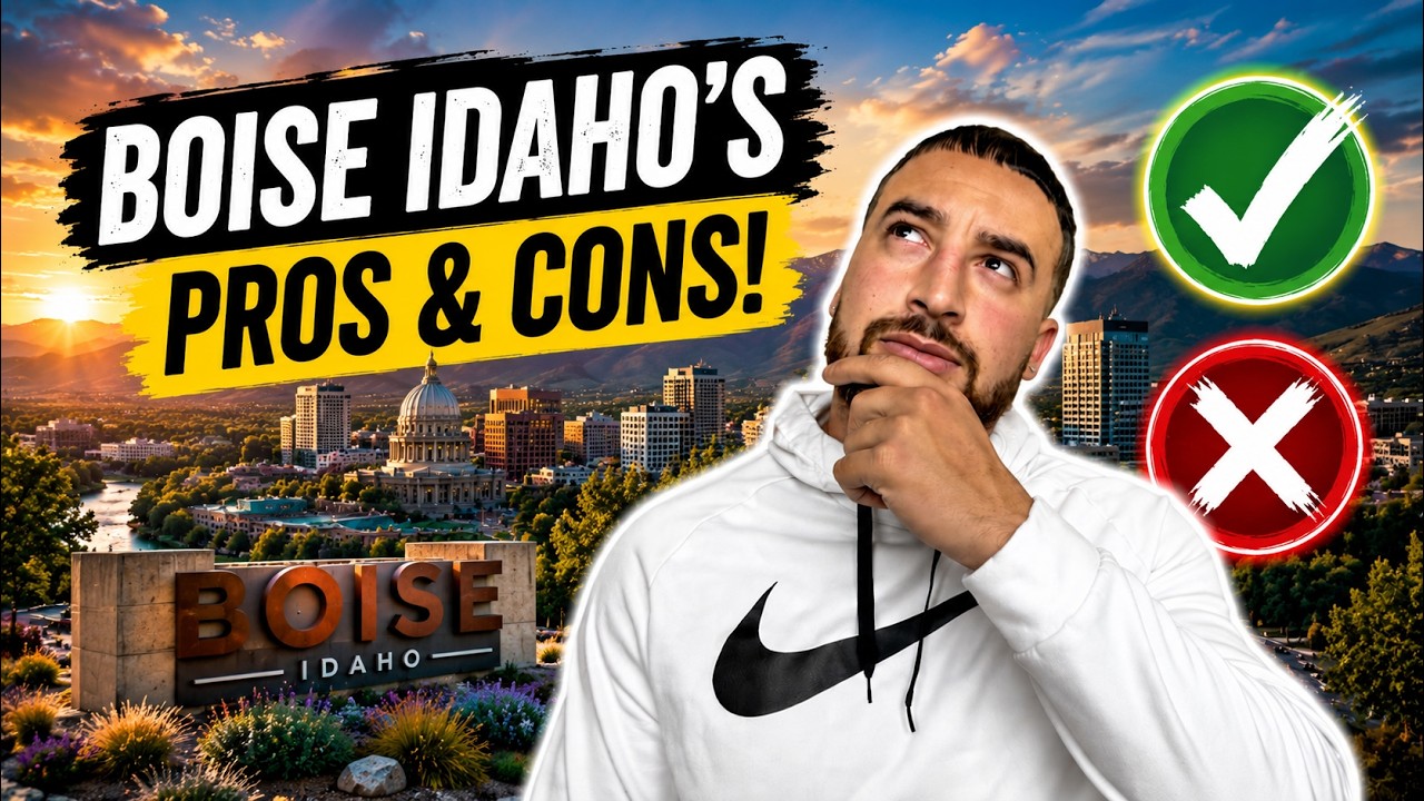 STOP! Don’t Move to Boise Idaho Until You Watch This (Pros & Cons)